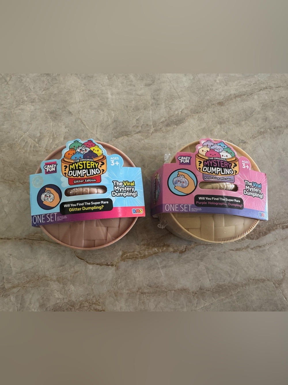 RMS Crazy Fun Mystery Dumpling Purple Holographic & Glitter Bundle